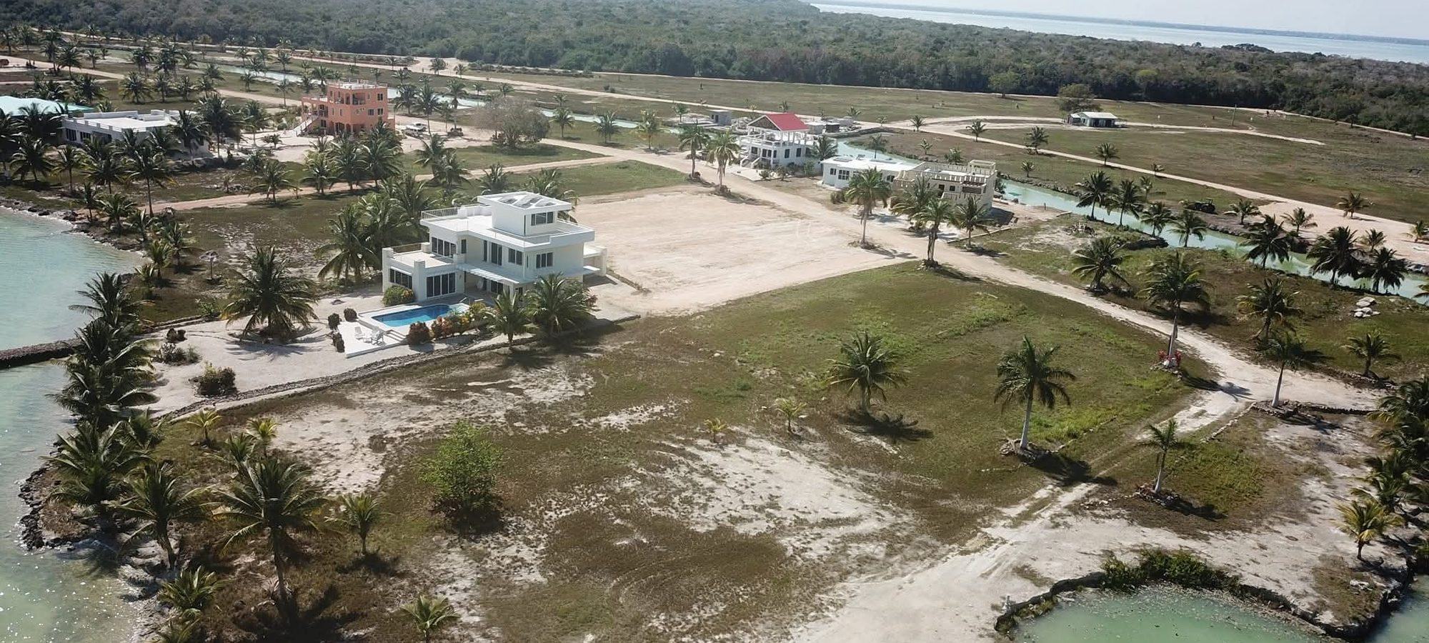 Aerial view of the Cerros Sands community