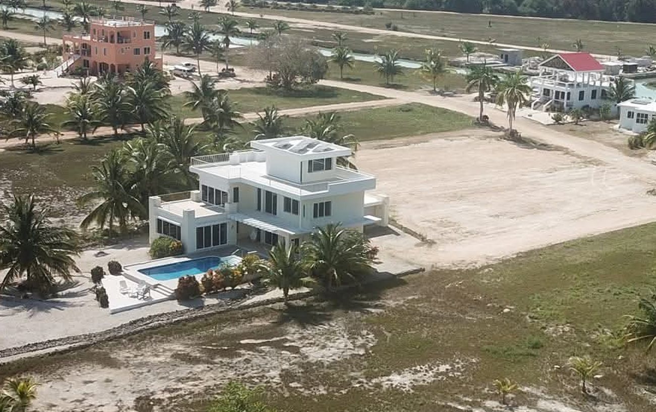A completed home at Cerros Sands